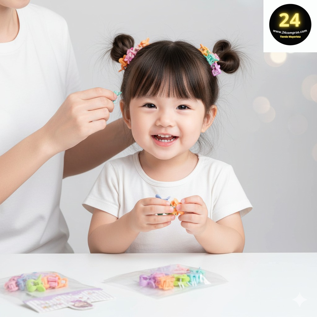 MINI CAIMÁN PARA EL CABELLO X12 - ZJ223317 - Imagen 1
