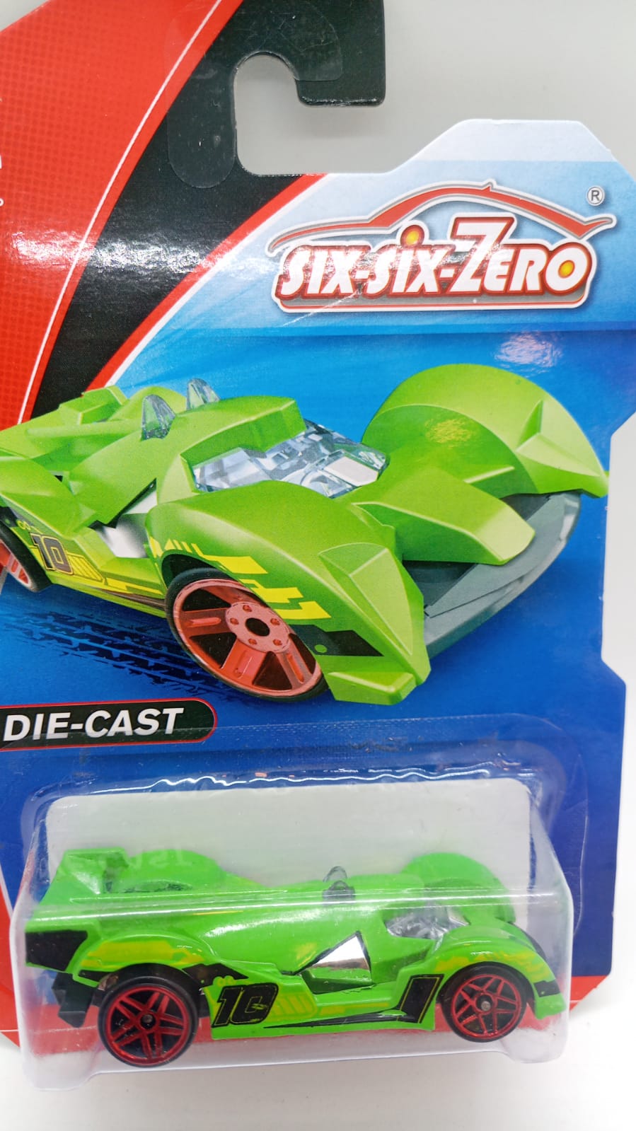 COCHE AERODINÁMICO VERDE   1:64  - 660-S53 - Imagen 1