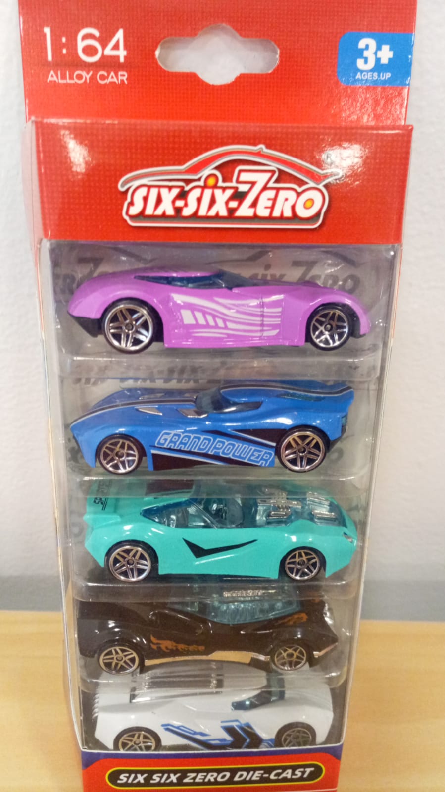 SET DE 5 CARROS DE COLECCIÓN   1:64  - 660-S91