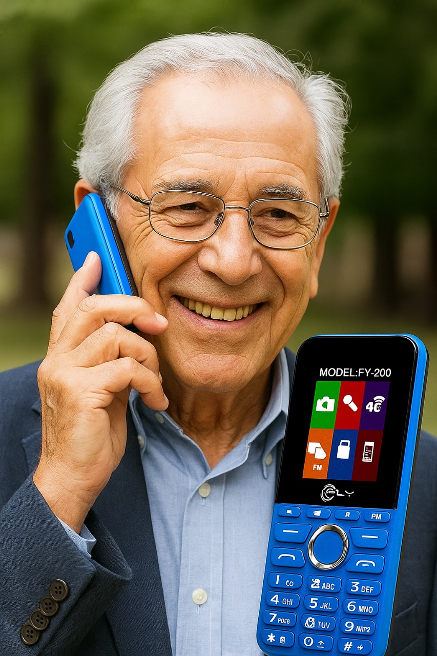 CELULAR ECONOMIC FY-200 4G DUAL SIM  1.8"  -  FY20020240919107 - Imagen 3
