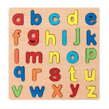 ROMPECABEZAS DIDÁCTICO LETRAS MINÚSCULAS 20X20 - 24312-27B - Imagen 1