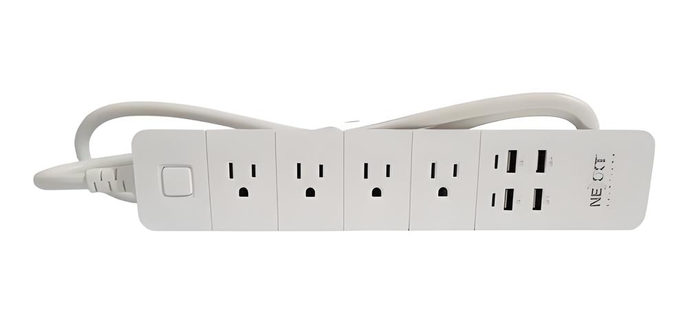 MULTITOMA ALTA CALIDAD INTELIGENTE CON PUERTOS USB NHP-E610 - Imagen 1