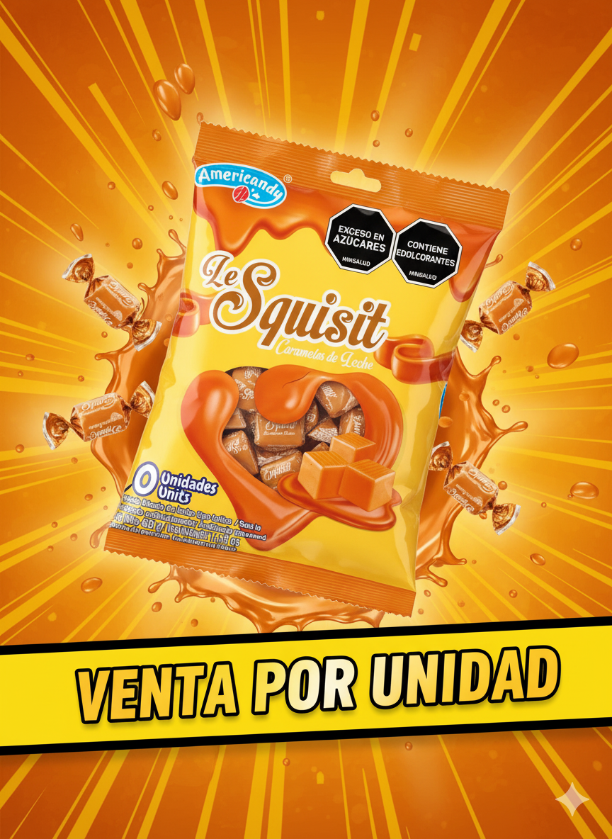 CARAMELO DE LECHE LE SQUISIT -7707014915537 - Imagen 1