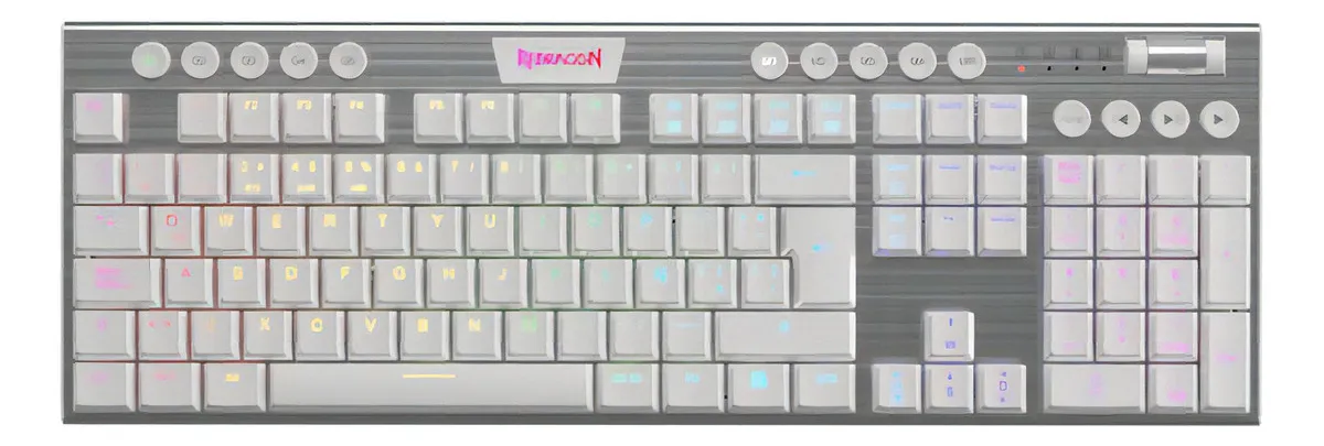 TECLADO MECÁNICO REDRAGON K619W-RGB - Imagen 1