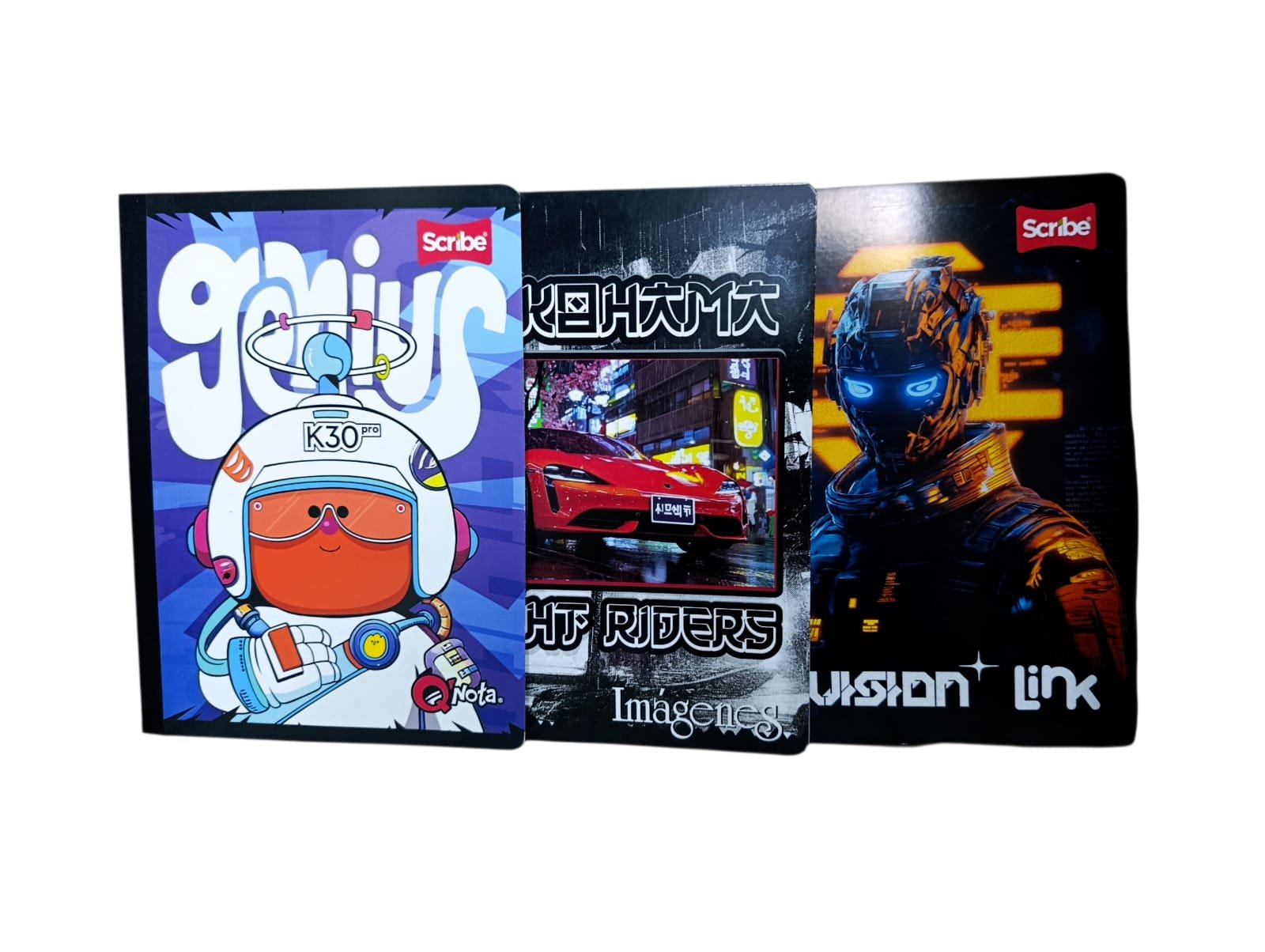 CUADERNO RAYADO TAMAÑO REGULAR – VARIAS MARCAS - 100 HOJAS - Imagen 5