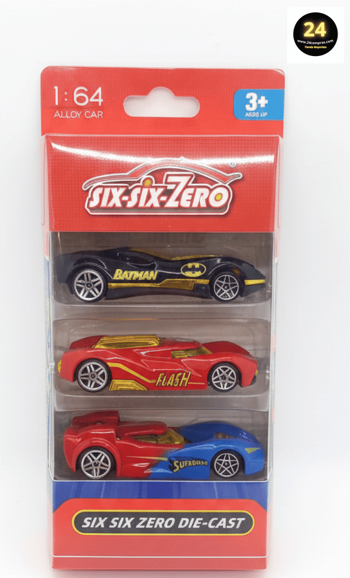 3 COCHES SUPER HÉROES DC COMICS 1:64    -  660-S130 - Imagen 3