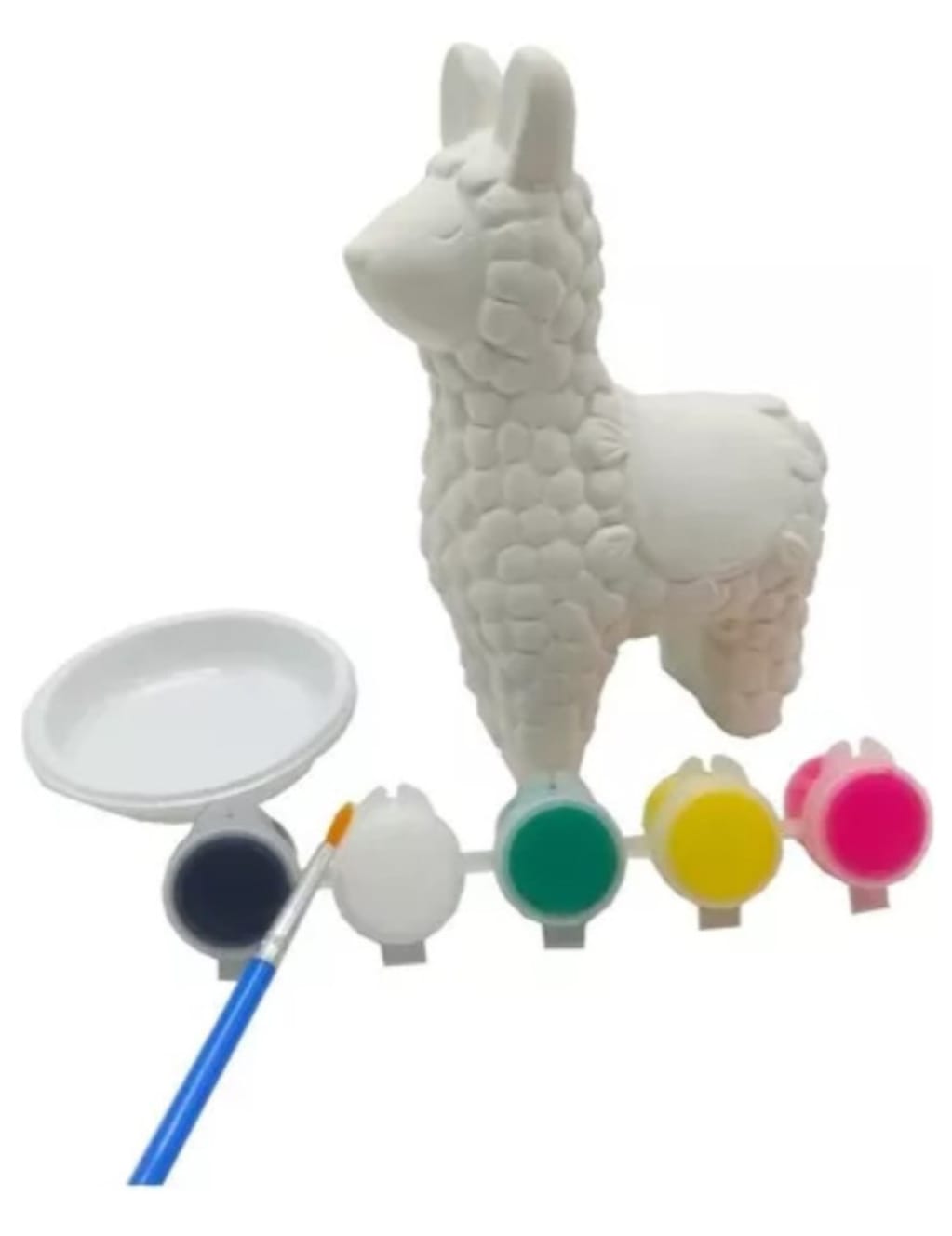 FIGURA PARA PINTAR DIDACTICO EN YESO ALPACA -PAS-0014 - Imagen 2