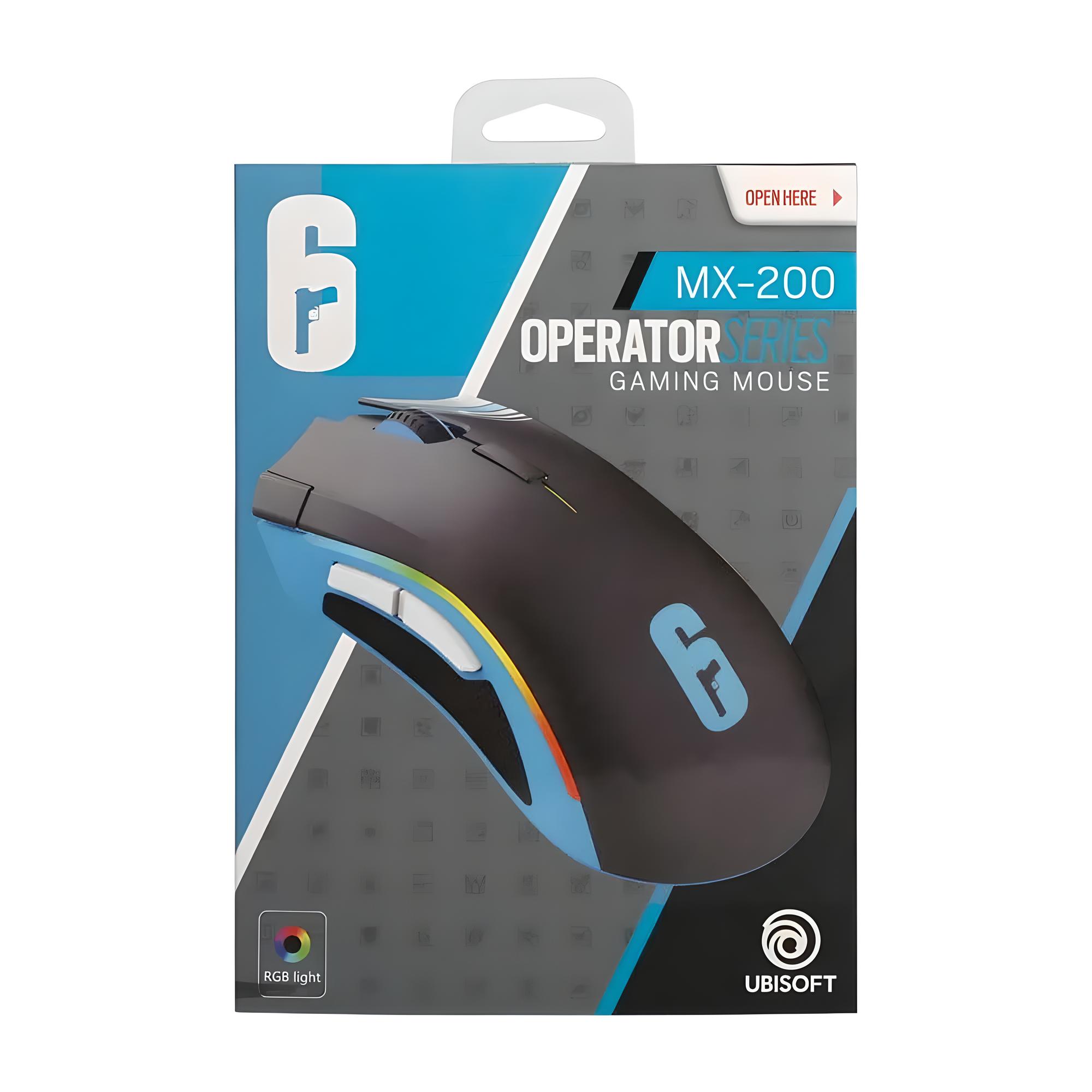 MOUSE GAMER RAINBOW 6 MX-200 - R6-MS-1000 - Imagen 1