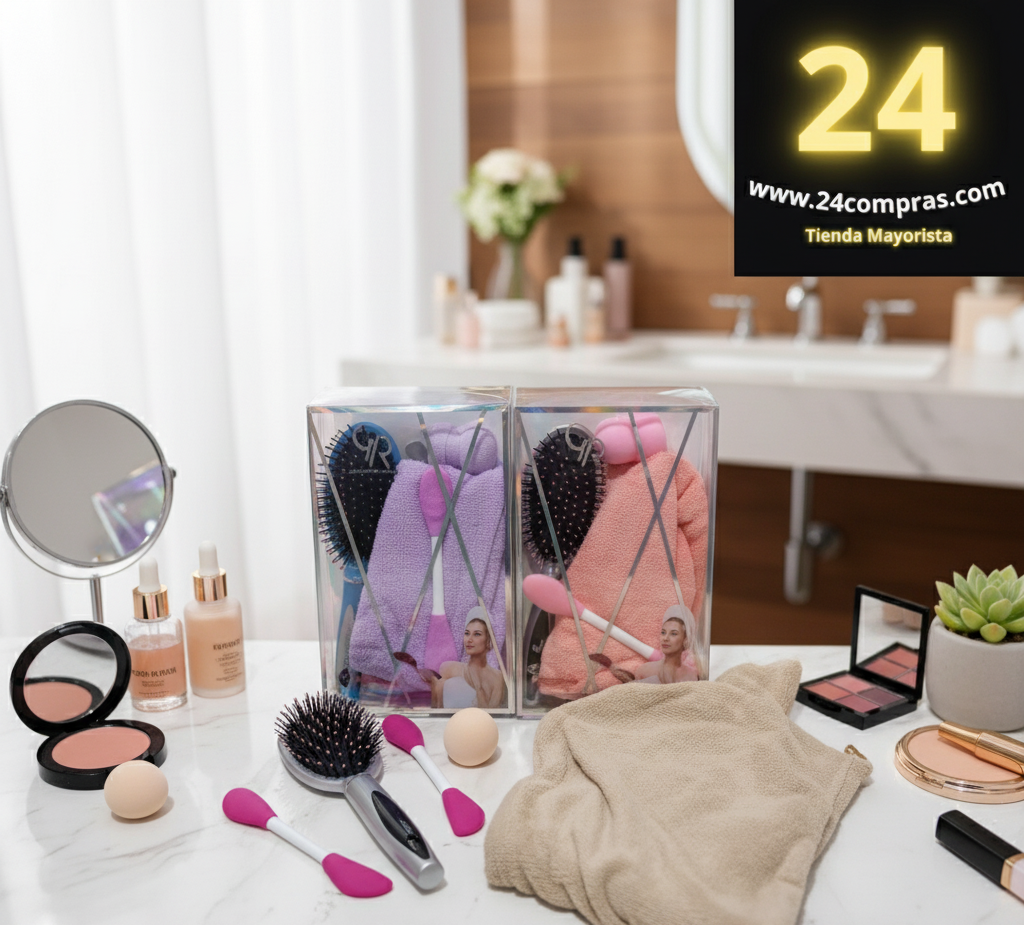 SET CUIDADO PERSONAL MAQUILLAJE – IDEAL PARA TU RUTINA DIARIA ZJ232422 - Imagen 1