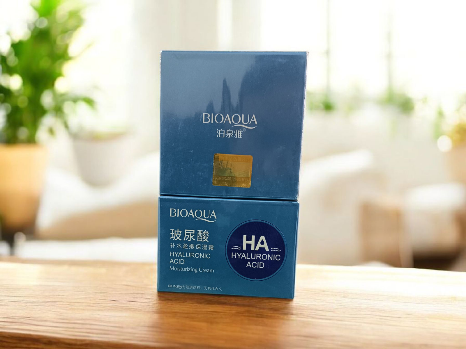 CREMA FACIAL HIDRATANTE DE ACIDO HIALURONICO BIOAQUA