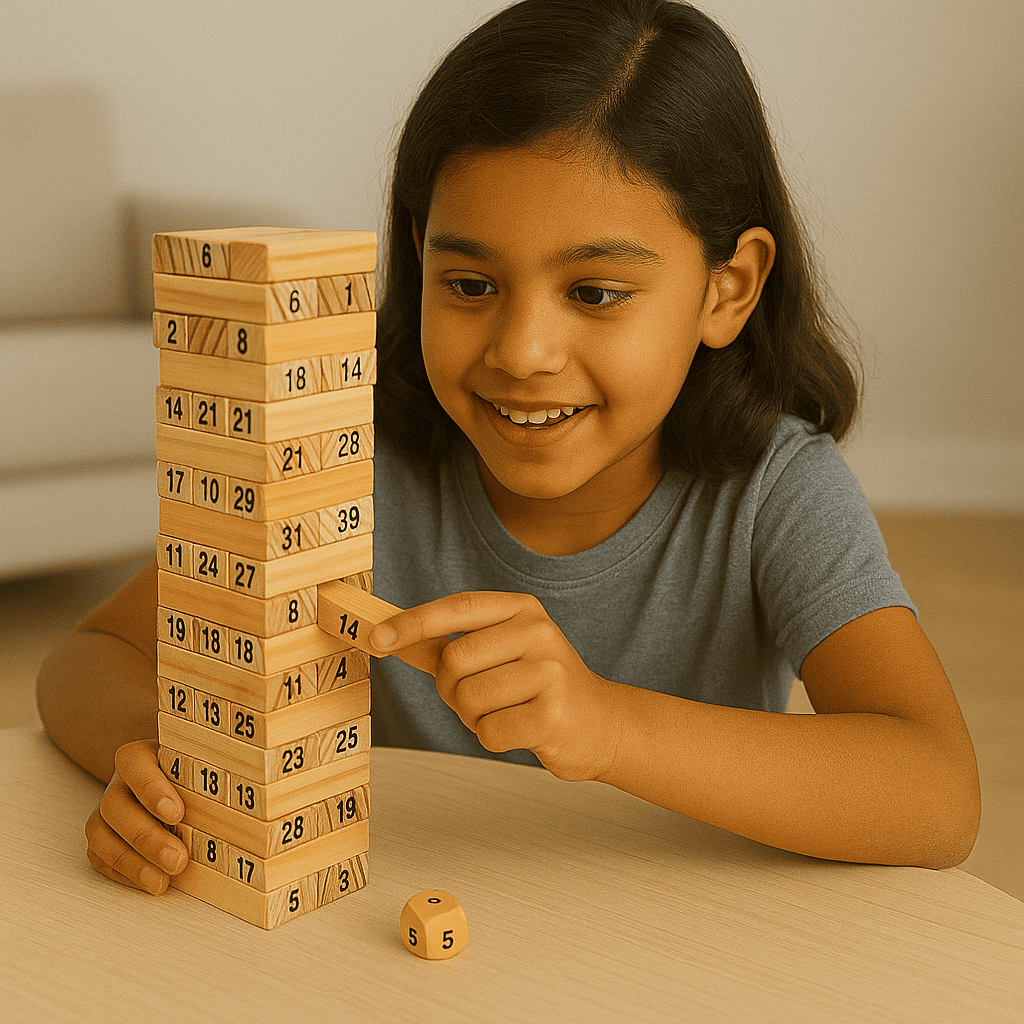 JENGA 54 PIEZAS - TORRE DE BLOQUES DE MADERA JUEGO DE EQUILIBRIO 24312-2 - Imagen 1