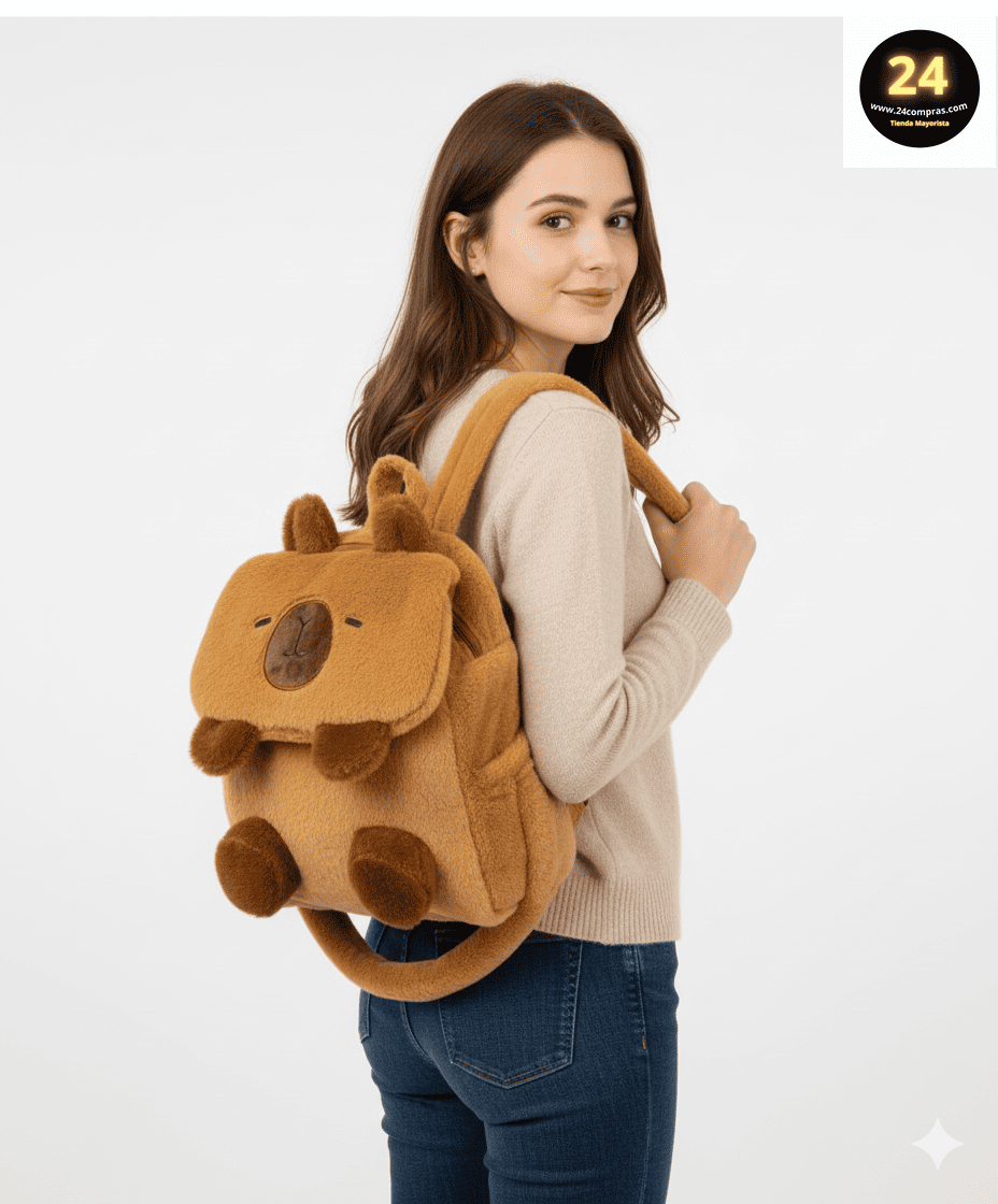 MALETA ESCOLAR CAPIBARA ZJ225520 CAPIBARA