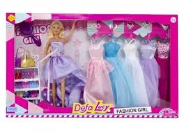 SET MUÑECA CON 12 VESTIDOS PARA VARIAS OCASIONES  -   8193 - Imagen 2