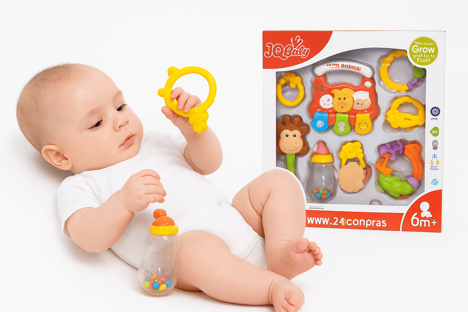 SET DE SONAJERO PARA BEBES (NIÑOS) -8009 - Imagen 1