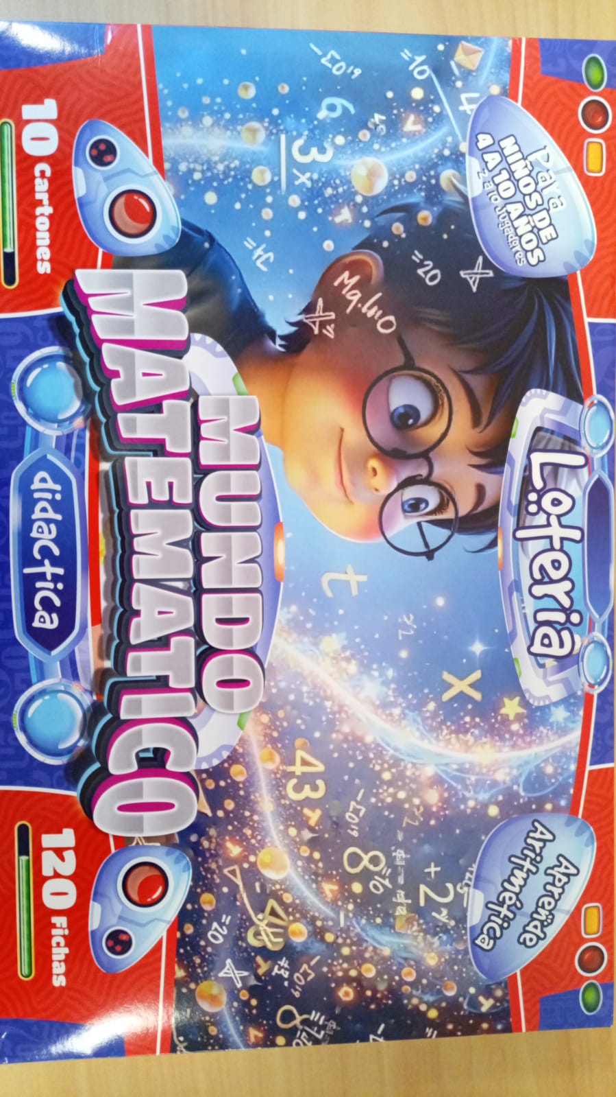 LOTERIA MUNDO MATEMATICO - 872214070 - Imagen 1