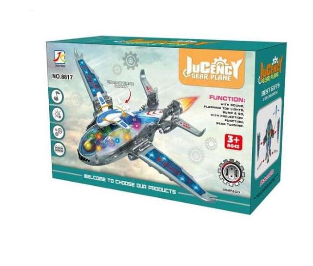 AVION LUMINOSO 8817 - Imagen 1