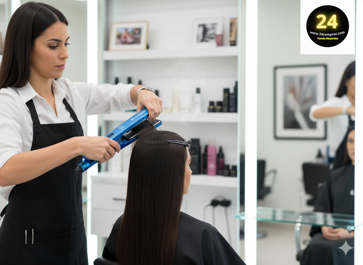 PLANCHA DE CABELLO PROFESIONAL NANO - TITANIUM PRO 004 450F