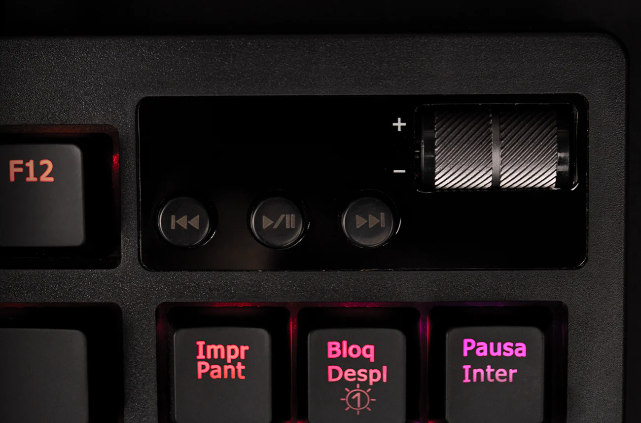 TECLADO MECÁNICO GAMER VSG QUASAR VG-K387-BLK - Imagen 3
