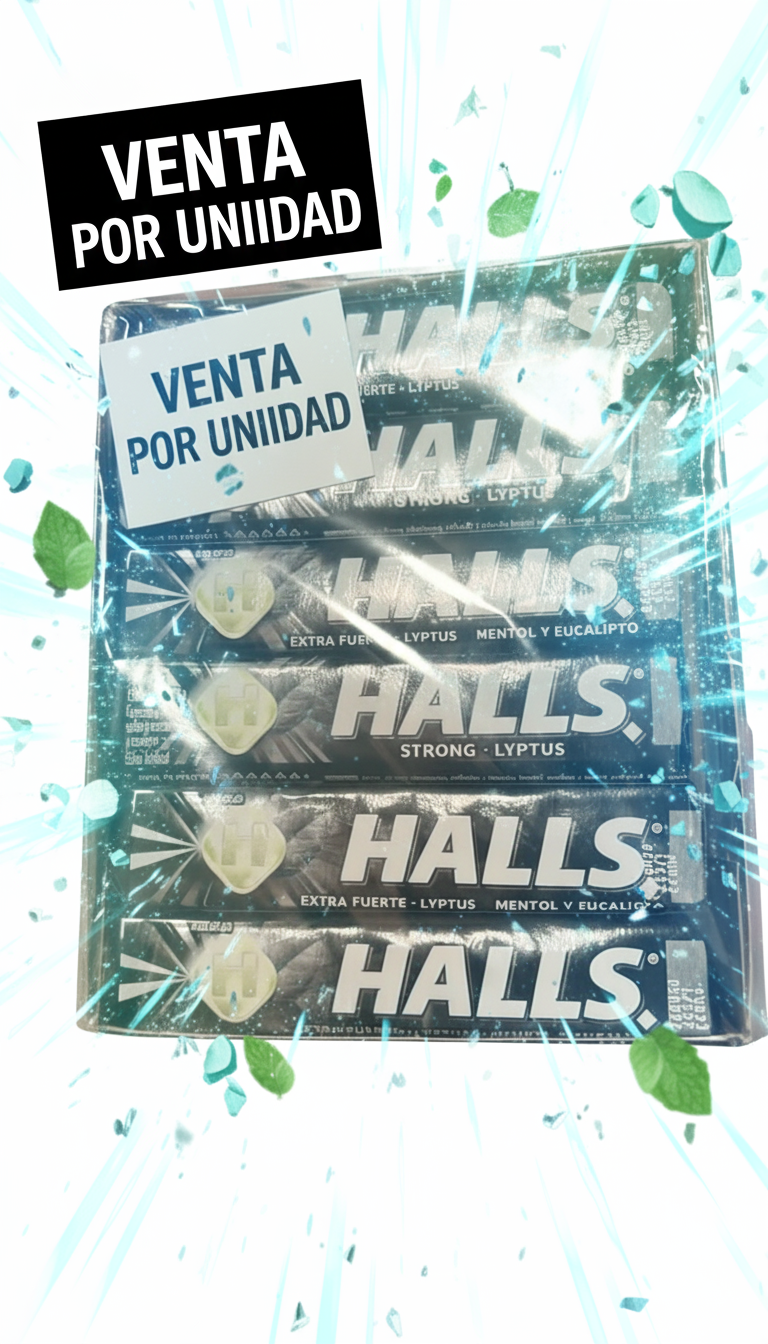 BARRA DE HALLS NEGRO -7622202015205 - Imagen 1