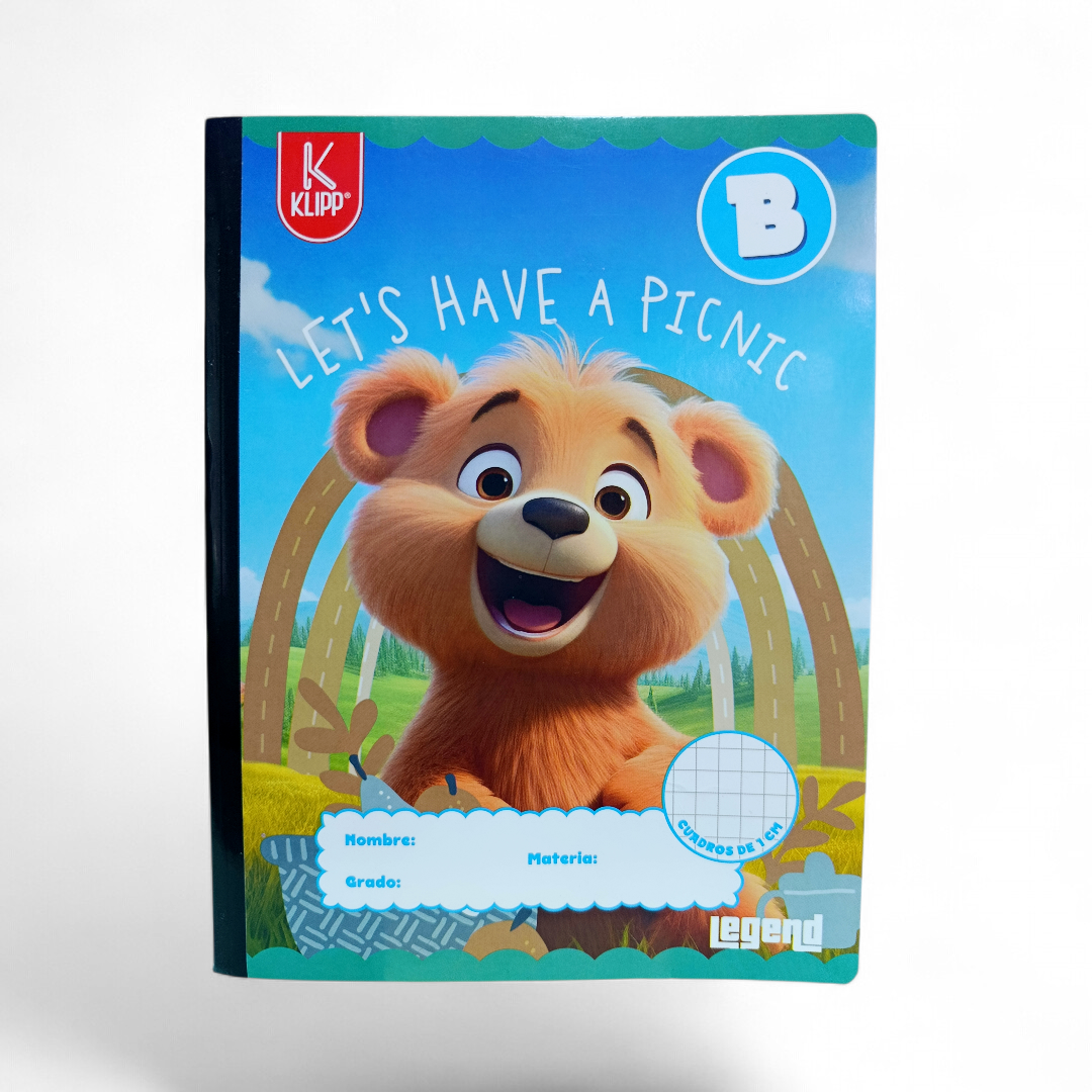 CUADERNO CUADRICULADO TAMAÑO REGULAR – CUADROS DE 1 CM 100 HOJAS - Imagen 2