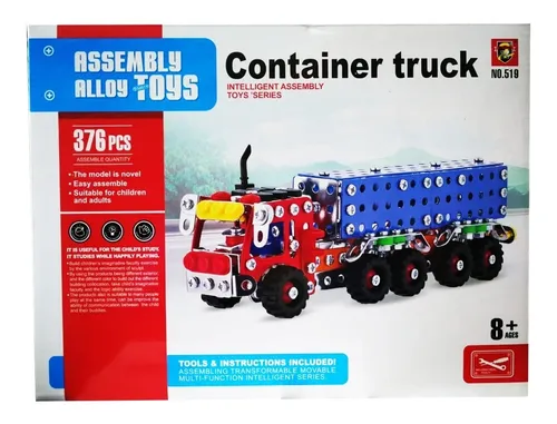 CAMIÓN METÁLICO PARA ARMAR 376 PCS 519 - Imagen 1