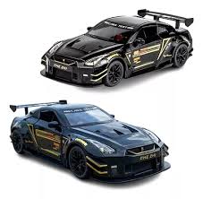 NISSAN GT-R TUNING NEGRO  1:64 -  660-S63 - Imagen 2