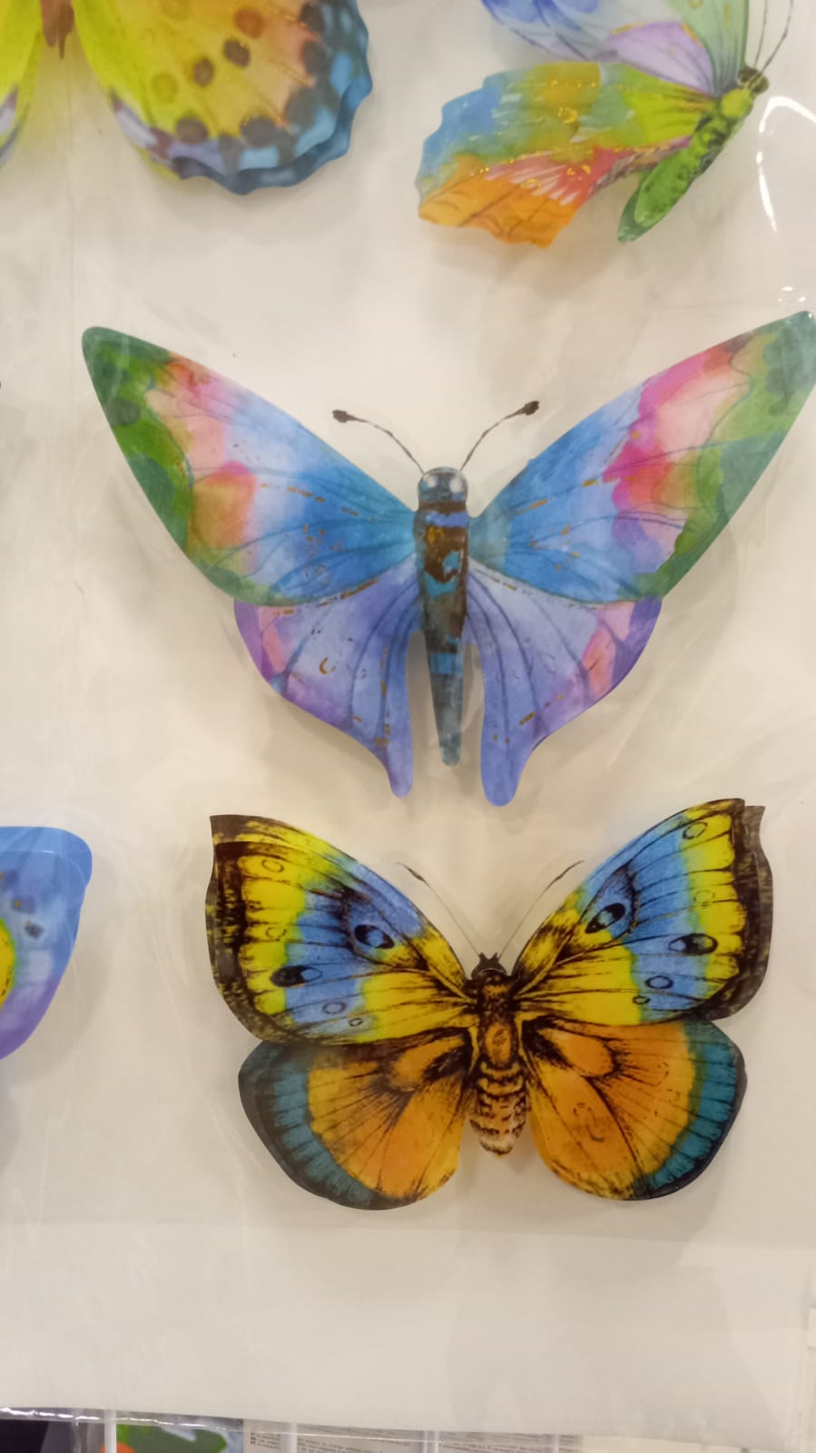 MARIPOSAS ADHESIVOS PARED X9 -   ZJ225456 - Imagen 3