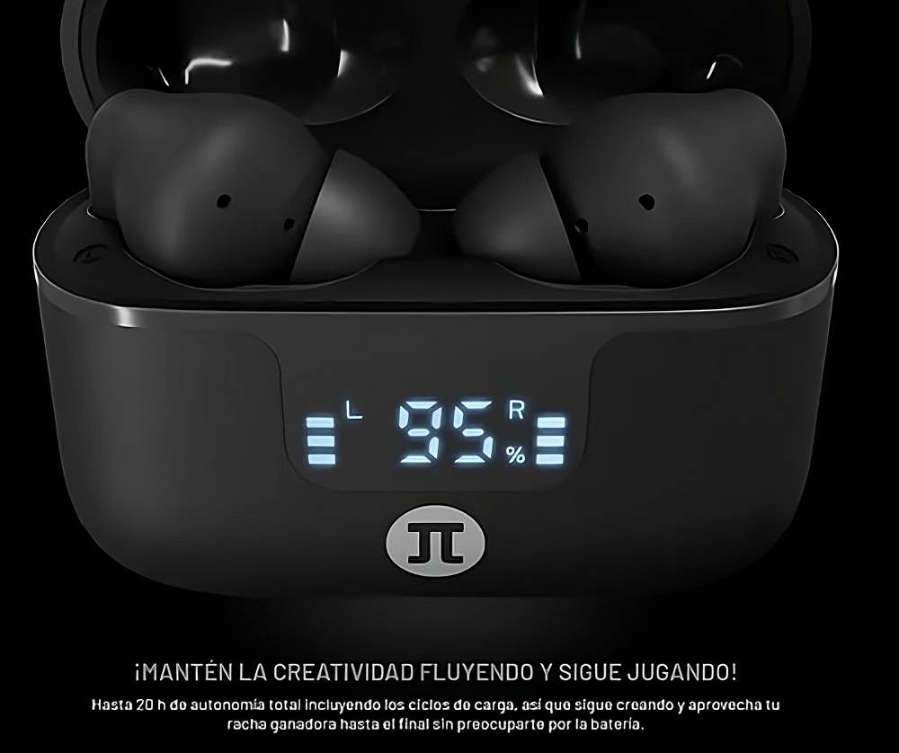 AUDÍFONOS GAMER INALÁMBRICOS ARCUS 300S – PWH-300BK - Imagen 2