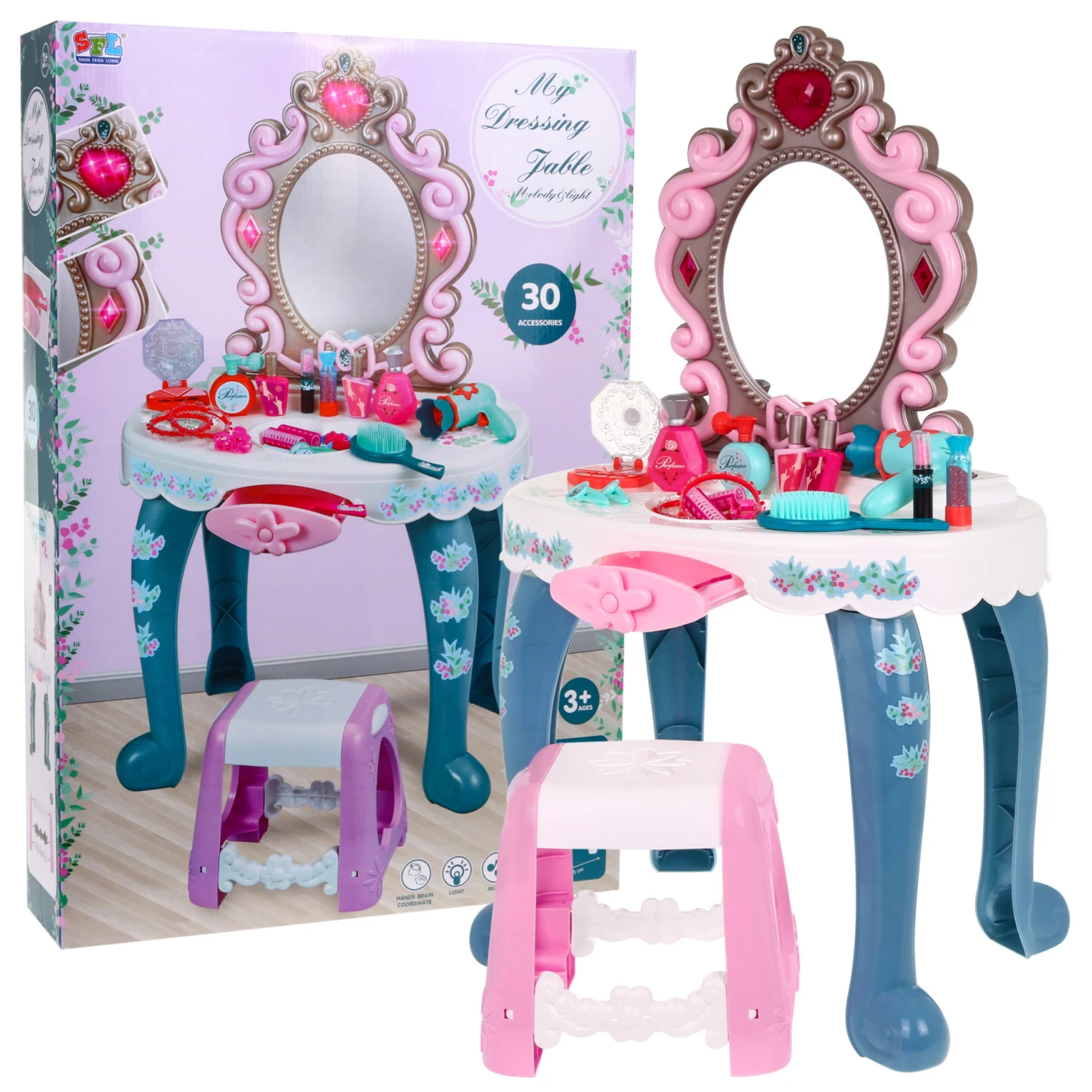 SUPER SET MI TOCADOR LUJO NIÑAS 16850 - Imagen 1