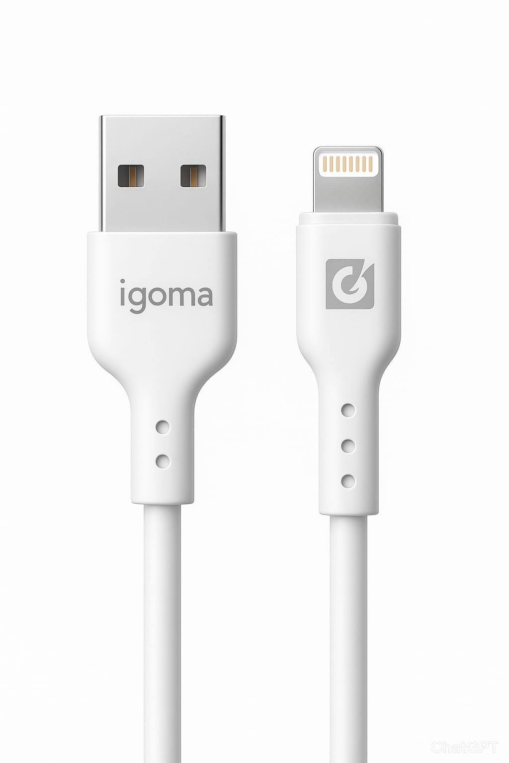 CABLE DE SILICONA USB A LITHGNING IGOMA - 001130 - Imagen 1