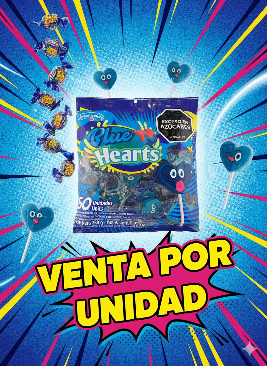 COLOMBINAS BLUE HEARST -7707014961879 - Imagen 1
