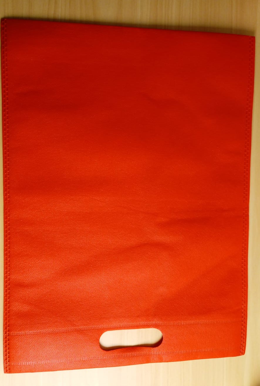 BOLSA DE TELA ROJA  40X30 -  FAN-252 - Imagen 1