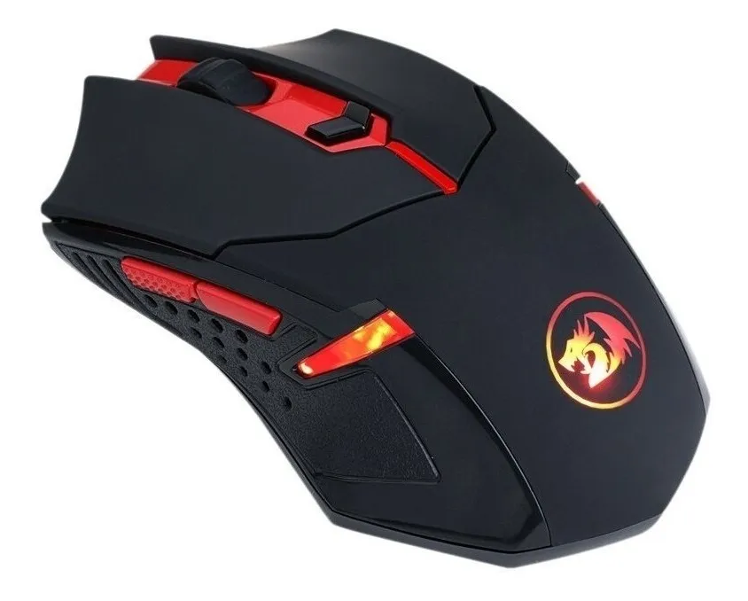 MOUSE GAMER INALÁMBRICO+ MOUSEPAD REDRAGON CENTROPHORUS M601WL-BA - Imagen 2