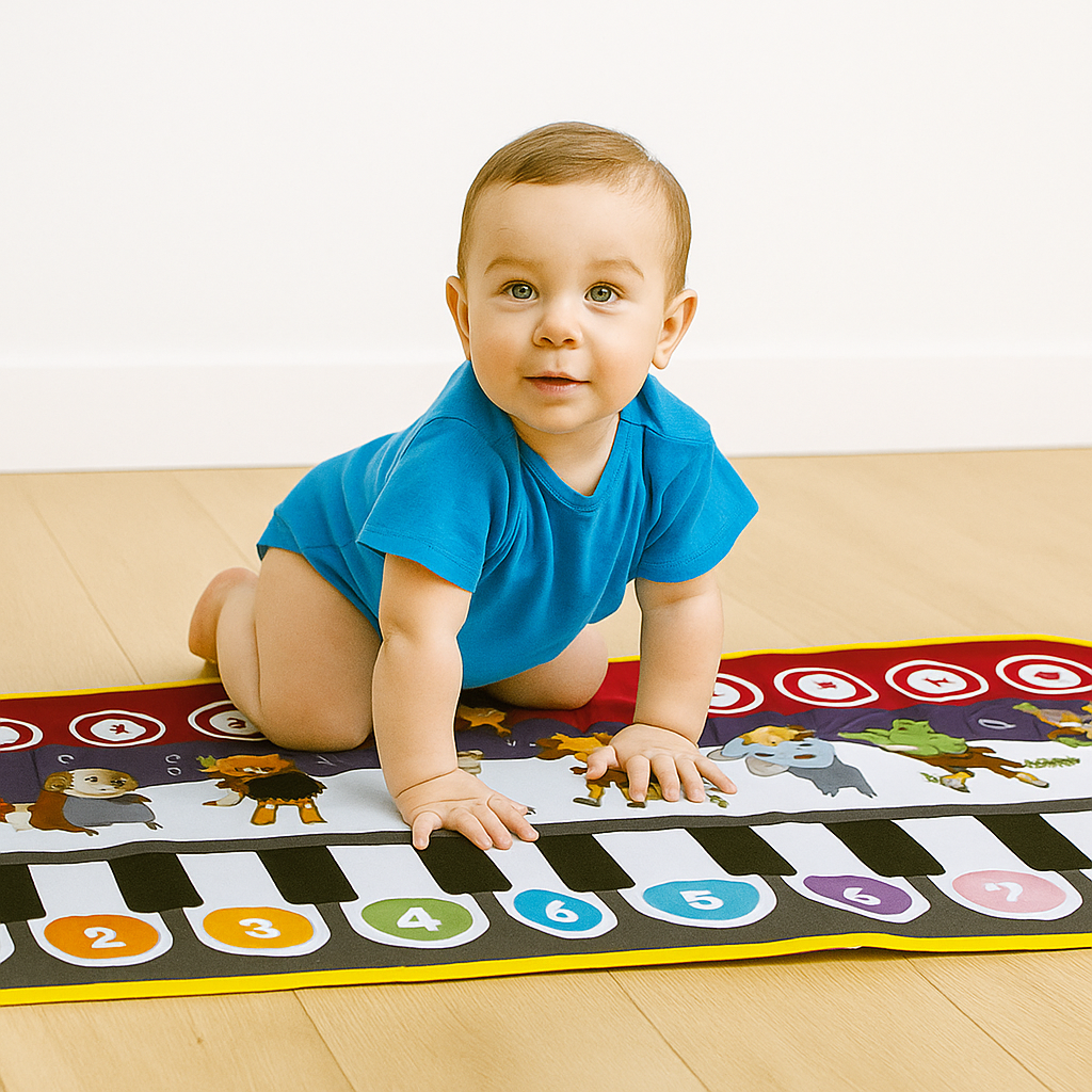 ALFOMBRA MUSICAL PIANO PARA BEBÉS  757‑40 - Imagen 1