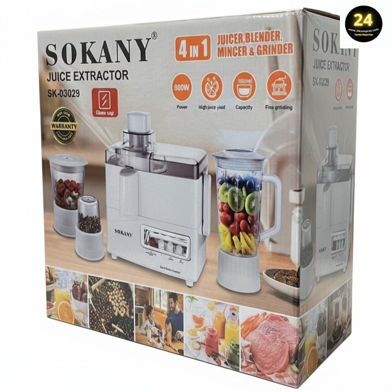 EXTRACTOR MULTIFUNCIONAL 4 EN 1 SOKANY SK-03029 1000150 - Imagen 3