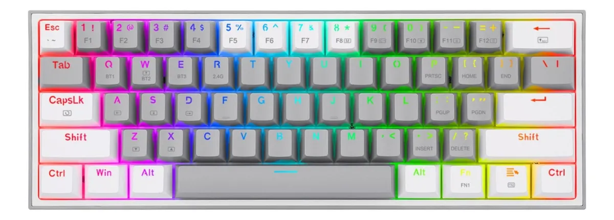 TECLADO MECÁNICO GAMER REDRAGON K616-RGB FIZZ PRO - Imagen 1