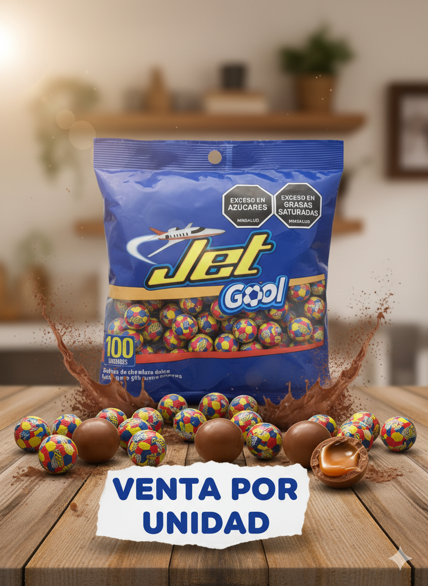 CHOCOLATICOS BOLITA JET GOOL -7702007046137 - Imagen 1