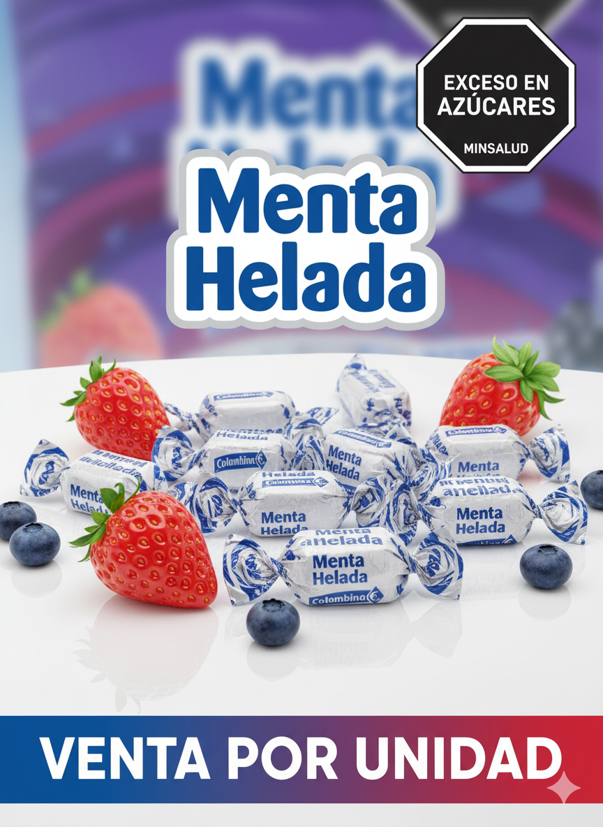 MENTA HELADA POR UNIDAD - 7702011163936 BERRIES - Imagen 1