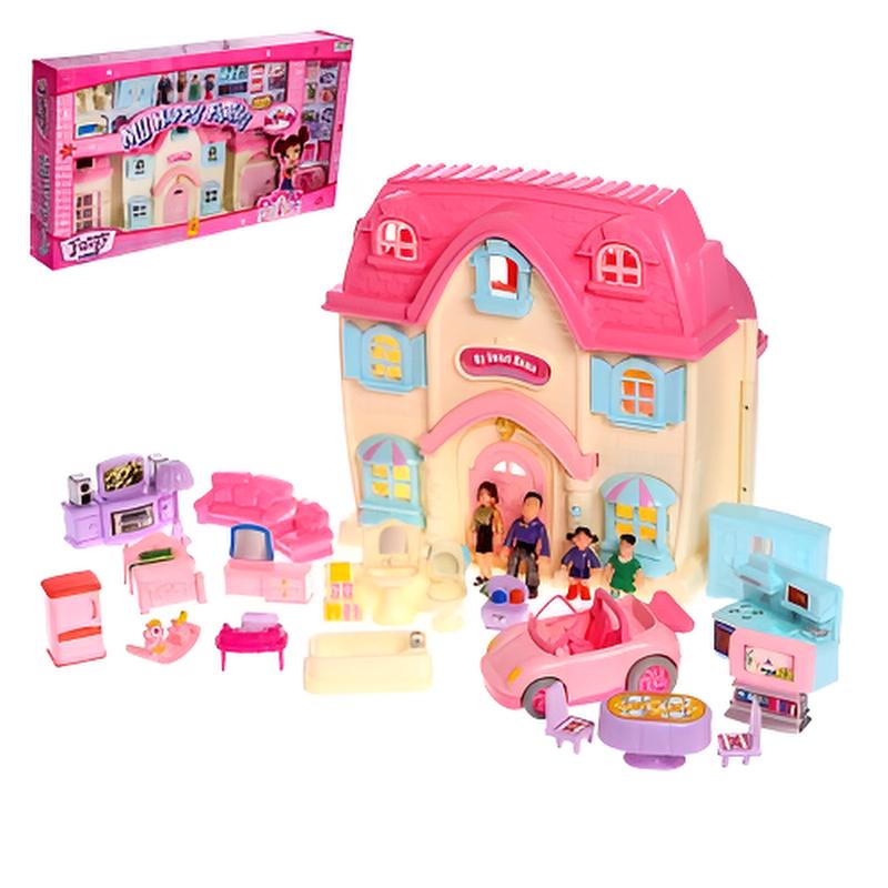 JUEGO CASA MUÑECAS CON SONIDO Y MUÑECOS  - 16627 - Imagen 2