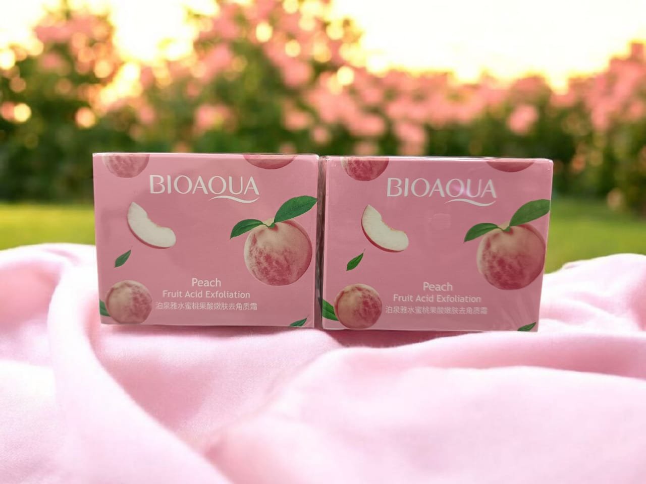 BIOAQUA CREMA EXFOLIANTE DURAZNO