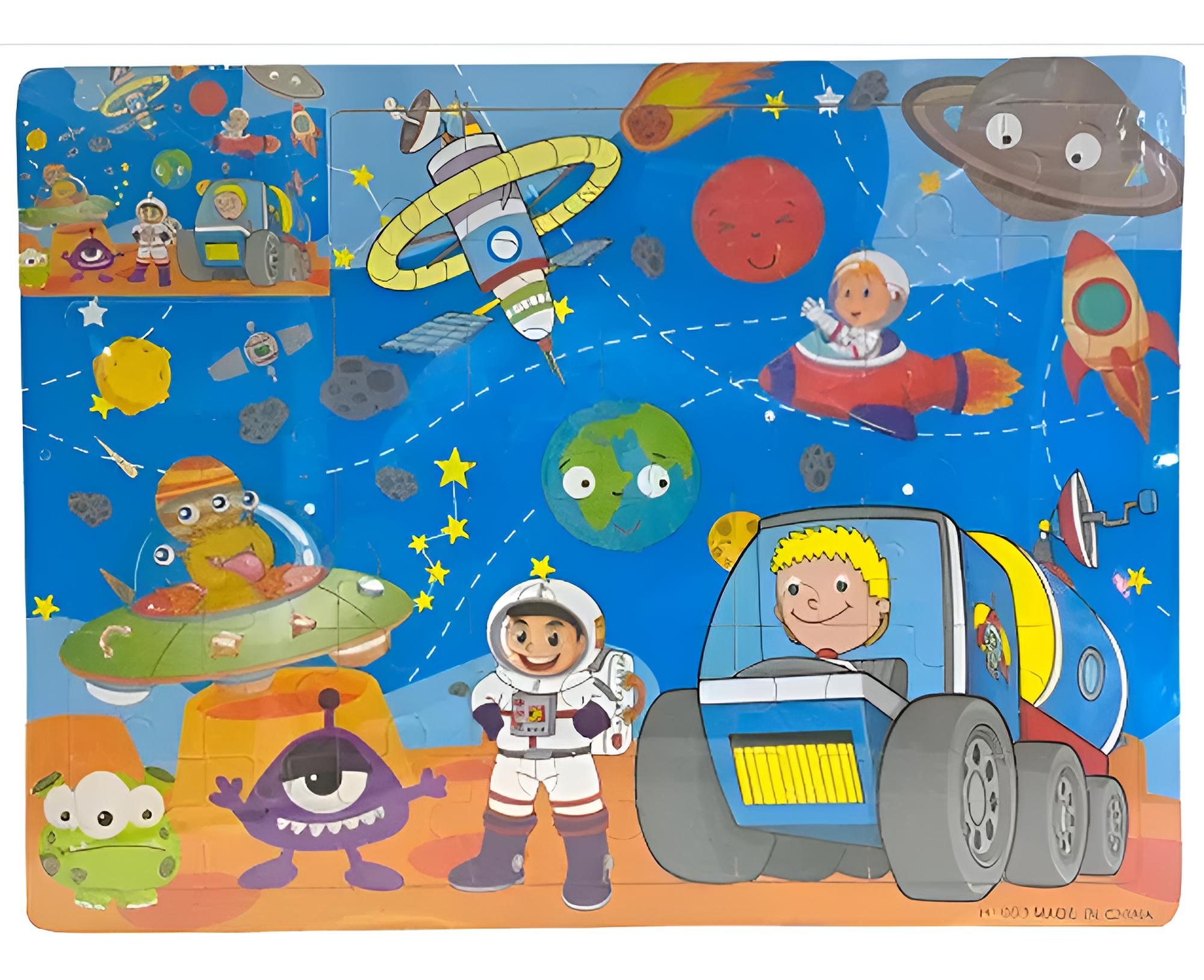 ROMPECABEZAS ASTRONAUTA - H-003 - Imagen 1