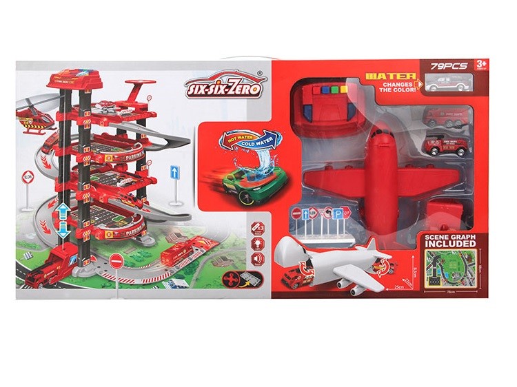 PISTA DE CARROS GARAJE BOMBEROS 660-A301 - Imagen 1