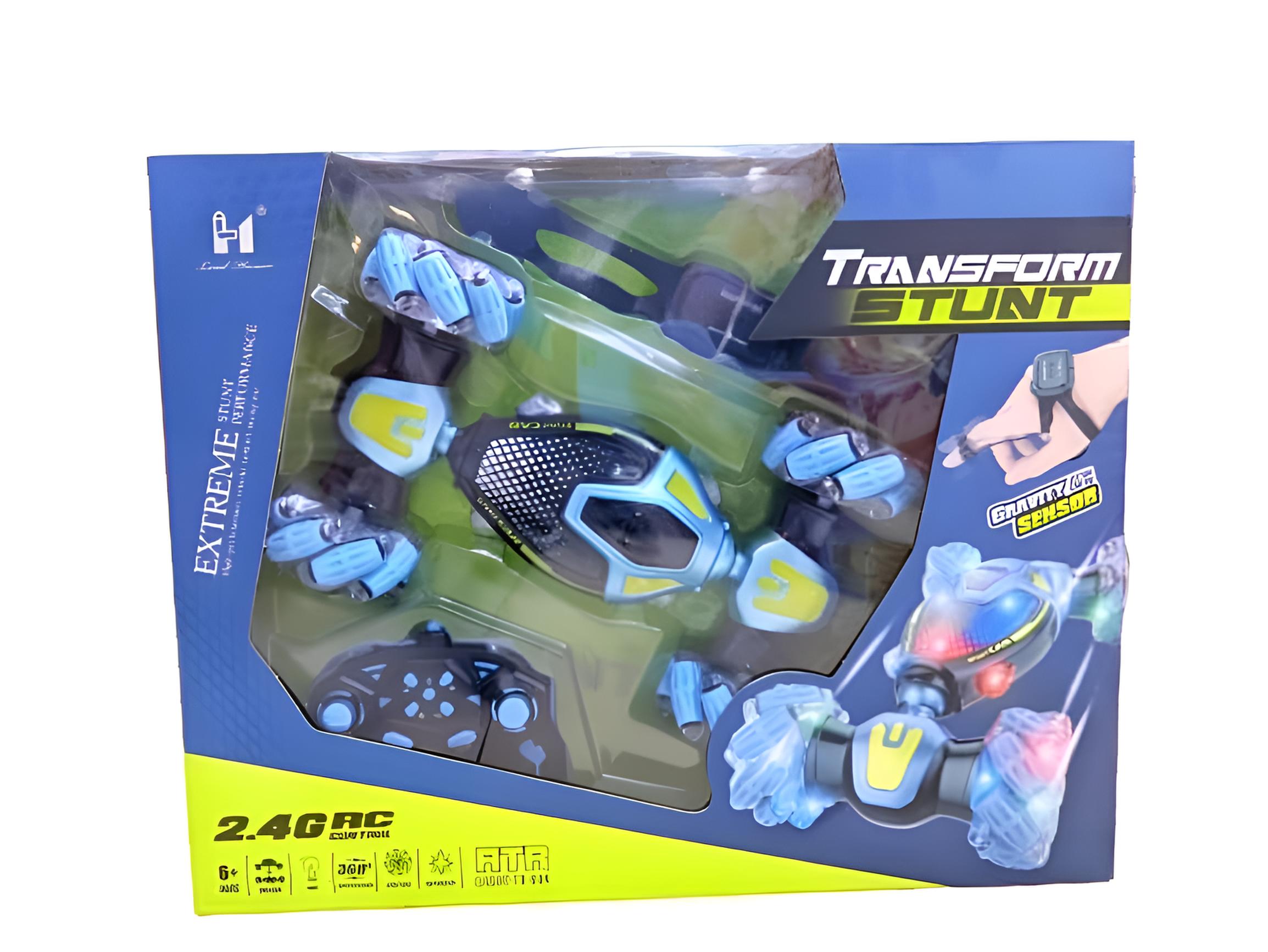 CARRO RC DE STUNT TRANSFORMABLE CON CONTROL - LH-C048-3 - Imagen 1