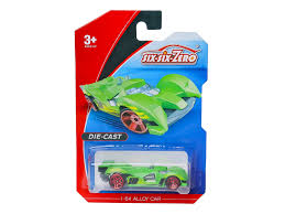 COCHE AERODINÁMICO VERDE   1:64  - 660-S53 - Imagen 2