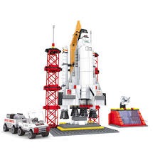 COHETE ESPACIAL ARMABLE 570 PIEZAS - 25806 - Imagen 1