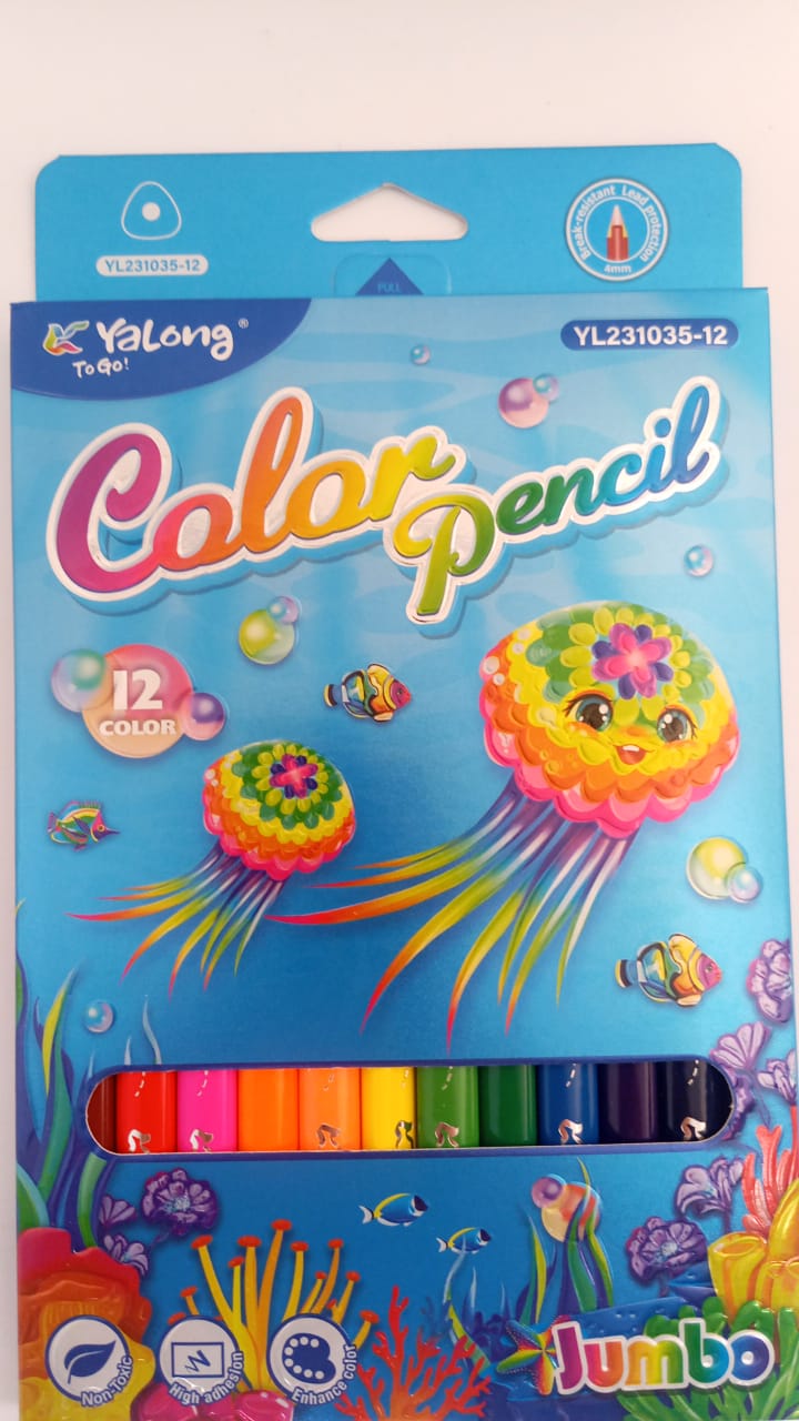 COLORES ACUARIO JUMBO X 12 - YL231035-12 - Imagen 1