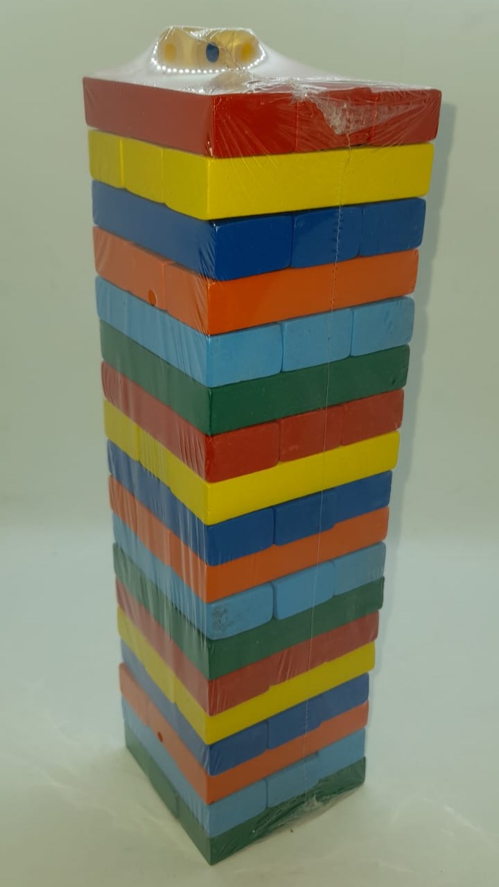 YENGA DE PIEZAS DE COLOR 54 PCS - 24312-4 - Imagen 4