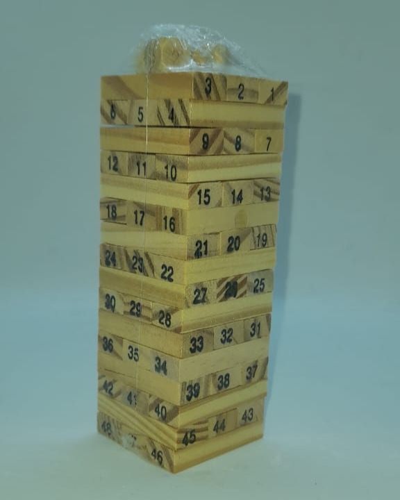 YENGA TORRE DE BLOQUES DE MADERA PEQUEÑO CLÁSICA 45 PIEZAS 24312-1 - Imagen 3