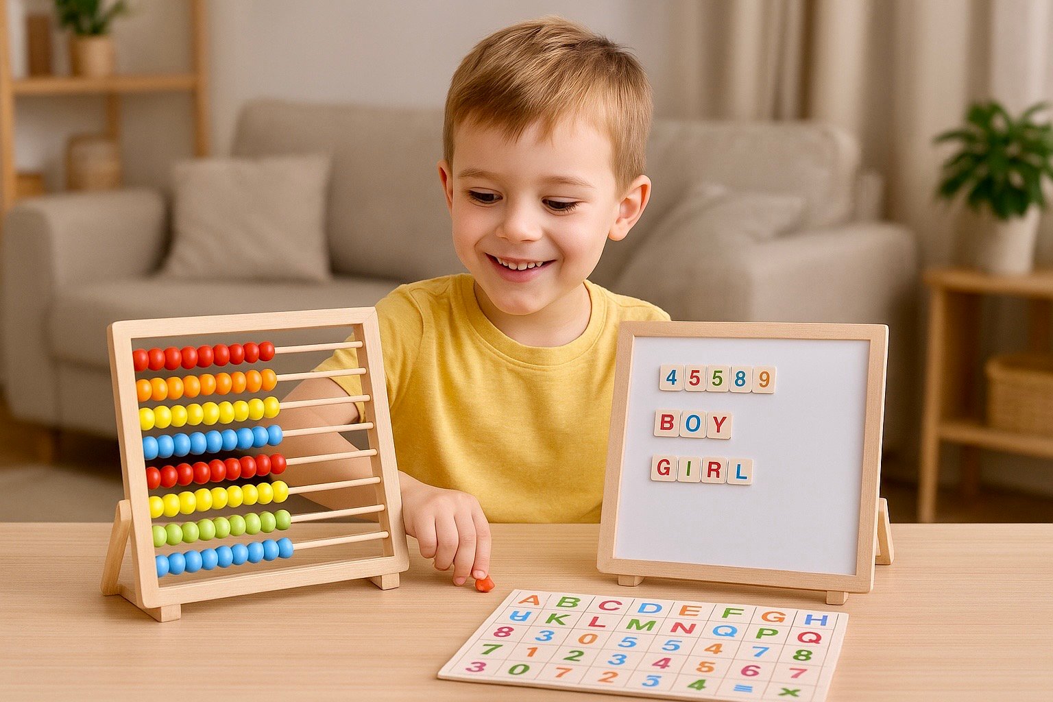 ÁBACO CON TABLERO MAGNETICO BORRABLE - 9413-194 - Imagen 2