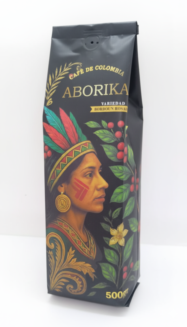 CAFÉ ABORIKA BORBOUN ROSADO - 31431078 - Imagen 1